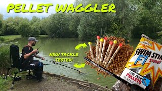 Pellet Waggler fishing Daiwa Nzon Pellet waggler rod and CARPA balsa pellet wagglers tested [upl. by Eiuqram]