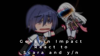 💫  Genshin Impact React to Yn and Scaramouche as Kaede and Shuichi  OOC Cringe  LaLumine [upl. by Quiteris949]