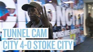 YAYA SLAPS MUNIESA TUNNEL CAM  City 40 Stoke City [upl. by Anny]