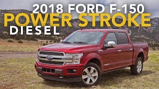 2018 Ford F150 Diesel Review  First Drive [upl. by Dalila111]