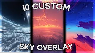 10 CUSTOM SKY OVERLAY MINECRAFT 189 [upl. by Mortimer992]