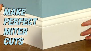 How to Make Perfect Miter Cuts [upl. by Zacharias]