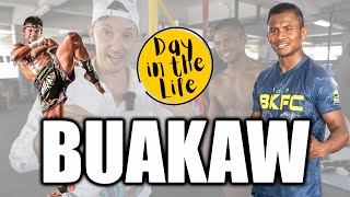 Day in the life of Buakaw  Muay Thai Legend บัวขาว [upl. by Latimer326]