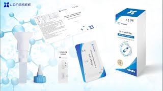 Tutorial Video of Longsee Antigen Rapid Test Kit [upl. by Tobit]