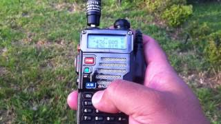 How to Work Amateur Ham Radio Satellite w Baofeng UV5R MFJ on Saudisat SO50 [upl. by Einattirb]