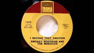 Smokey Robinson I Second That Emotion [upl. by Monro]