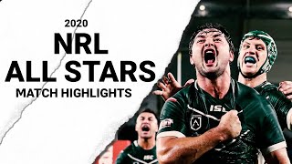 2020 NRL ALL STARS  MATCH HIGHLIGHTS [upl. by Avi]