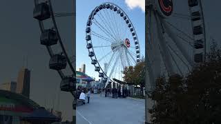 Chicago Skyline From Navy Pier chicago view views beautiful city water skyline travel vlog [upl. by Lurie529]