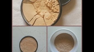 DIY How to Fix Broken Compact Powder With amp Without Using Rubbing Alcohol [upl. by Llenal]