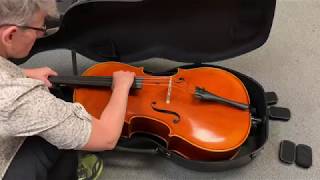 Fitting your Cello to a Musilia Case [upl. by Akimit]