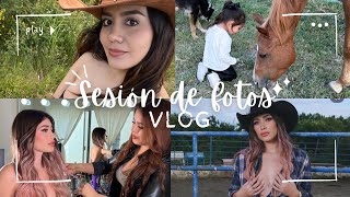 DE VISITA BRENDA ZAMBRANO  SESIÓN DE FOTOS CON CABALLOS  VLOG [upl. by Leikeze]