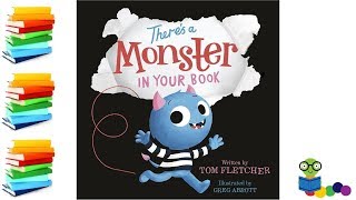 Theres A Monster In Your Book  Kids Books Read Aloud [upl. by Aihsirt]