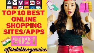 Top 10 Best Online Fashion Sites 2021 in IndiaBest Online Shopping Apps [upl. by Earlie]