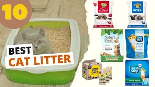 Top 10 Best Cat Litters in 2023  Our Top Picks [upl. by Reifinnej]