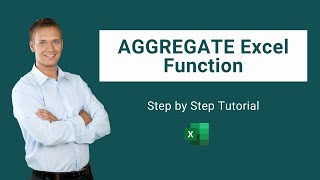 AGGREGATE Excel Function Formula  How to Use AGGREGATE Function [upl. by Trevethick]