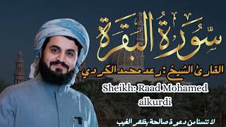 القارئ الشيخ  رعد محمد الكردي سورة البقرة  Sourat Albaqarah Sheikh Raad Mohamed alkurdi [upl. by Karlotta]