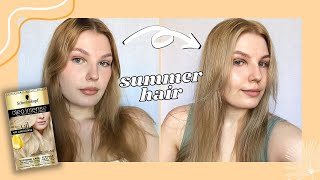 Schwarzkopf Oleo Intense Light Ash Blonde Hair Dye Review [upl. by Rosane353]