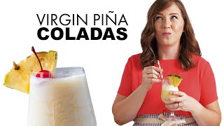 How to Make Virgin Pina Coladas [upl. by Nagorb]