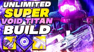 This SECOND CHANCE Titan Void Build DOES CRAZY MELEE DAMAGE  LOW SUPER COOLDOWNS In PvE Destiny 2 [upl. by Cooperman]