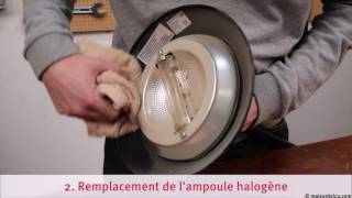 Dépanner un lampadaire halogène [upl. by Chard]