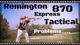 Remington 870 Express Tactical Shotgun Review HD [upl. by Idalla]