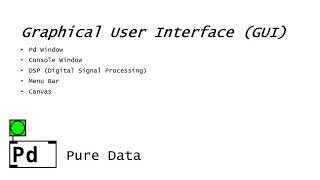 3 Pure Data Tutorial  Graphical User Interface GUI [upl. by Alley]