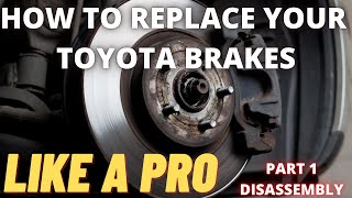 How to replace your Toyota brakes  Part 2 Pad Preparation [upl. by Yarased]