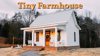 Tiny house Full Tour w Plans Perfect Interior Layout [upl. by Enyala]