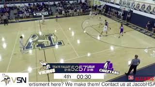 Teays Valley Boys Basketball vs Logan OCC Basketball [upl. by Parik926]