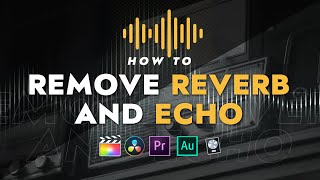 The Easiest Way to Remove Reverb and Echo in Your Videos [upl. by Elon]