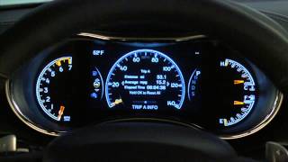 2014 Jeep Grand Cherokee  Electronic Vehicle Information Center EVIC [upl. by Jolenta]