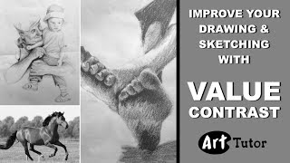 Improve Your Drawings with Stronger Values [upl. by Tioneb]