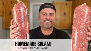 MAKE YOUR OWN SALAMI  ITS EASY [upl. by Yolanda]