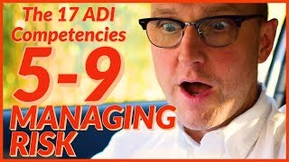 ADI Competencies  RISK MANAGEMENT Part 2 of 3 [upl. by Odnumyar479]