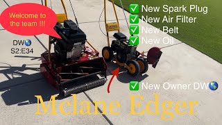 Mclane Edger  How to get it to Like New Condition  Mclane Reel mowing StripeAction  DW🌎 S2E34 [upl. by Nabru]