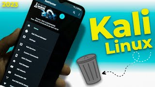 How to remove Kali linux nethunter From Android  2023 [upl. by Annasor644]