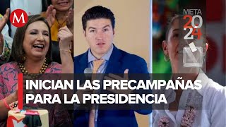 Estos son los primeros spots de los precandidatos para la presidencia en 2024 [upl. by Eirised]