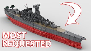 Battleship Yamato 大和  Lego Speed Build [upl. by Maximilianus]