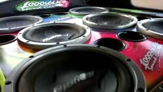 Fusca 1000volks 6 subs Pioneer  22 altofalantes 6x9 Pioneer 1 [upl. by Bedell]