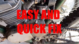 How To Fix A Clutch That Doesnt Disengage  Motorized Bike [upl. by Ferri200]