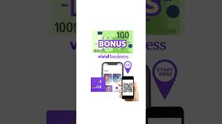 VIVID MONEY BUSINESS Invitation Referral Code  100€ Bonus [upl. by Cristie]