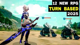 Top 12 New TURN BASED Game RPG Android amp iOS 2025  Best Graphic RPG TurnBased Game Mobile [upl. by Amarette715]