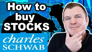 How to Buy Stocks with Charles Schwab [upl. by Ennaeirb]