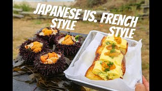 Why you SHOULD Harvest Sea UrchinUni JAPANESE Uni Dish Vs FRENCH Uni Dish [upl. by Fenwick]