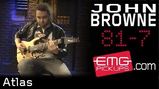 John Browne of Monuments Plays quotAtlasquot on EMGtv [upl. by Sixela855]