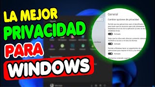 LA MEJOR CONFIGURACIÓN DE PRIVACIDAD PARA WINDOWS 10  100 SEGURO Y SIN PROGRAMAS📌 [upl. by Ydnes260]