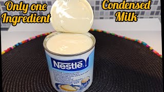 IF YOU HAVE CONDENSED MILK TRY THIS RECIPE WITH ME ONLY ONE INGREDIENT RECIPE [upl. by Zabrine]