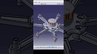 How to Assemble a Radial Engine in CATIA V5 Beginners Guide shorts catia cad catiav5 assembly [upl. by Airotciv]