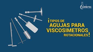 TIPOS de AGUJAS para viscosímetros rotacionales [upl. by Drusus]