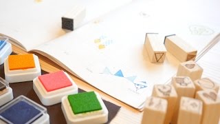 綺麗に剥がれて気持ちがいい！ゴム印ハンコを作ってみました。how to make stamp [upl. by Rosenfeld]